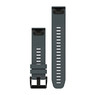 Ремешок на запястье для Garmin QuickFit™ 22 Watch Bands Granite Blue Silicone