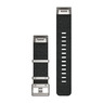 Ремешок на запястье для Garmin QuickFit™ 22 Watch MARQ Bands Jacquard-weave Nylon Strap – Black