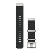 Ремешок на запястье для Garmin QuickFit™ 22 Watch MARQ Bands Jacquard-weave Nylon Strap – Black