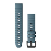Ремешок на запястье для Garmin QuickFit™ 22 Watch Bands Lakeside Blue Silicone