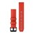 Ремешок на запястье для Garmin QuickFit 22 Watch Bands Laser Red with Black Stainless Steel Hardware