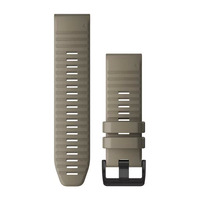 Ремешок на запястье для Garmin QuickFit™ 26 Watch Bands Dark Sandstone Silicone