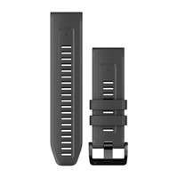 Ремешок на запястье для Garmin QuickFit™ 26 Watch Bands Graphite Silicone