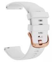 Ремешок на запястье для Garmin Venu 2 Quick Release Bands (22 mm) White with Rose Gold Hardware