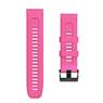 Ремешок QuickFit 22 Watch Bands Pink Silicone для часов Garmin