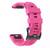 Ремешок QuickFit 22 Watch Bands Pink Silicone для часов Garmin