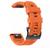Ремешок QuickFit 26 Watch Bands Orange Silicone для часов Garmin