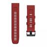 Ремешок QuickFit 26 Watch Bands Red Silicone для часов Garmin