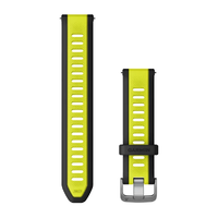 Ремінець для Garmin Forerunner 165 Quick Release Bands (20 mm) Amp Yellow/Black Band