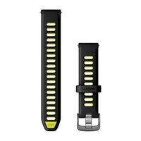 Ремінець для Garmin Quick Release Bands (18 mm) Black/Amp Yellow with Slate Hardware