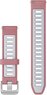 Ремінець для Garmin Quick Release Bands (18 mm) Pink/Whitestone with Silver Hardware