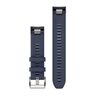 Силіконовий ремінець для Garmin QuickFit™ 22 Watch Straps Navy Silicone Strap