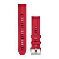 Силіконовий ремінець для Garmin QuickFit™ 22 Watch Straps Plasma Red Silicone Strap