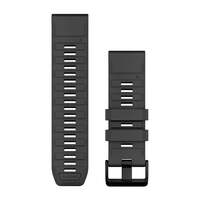 Силіконовий ремінець для Garmin QuickFit 26 Watch Bands Graphite Silicone