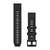Силіконовий ремінець для годинника Garmin QuickFit 22 Watch Bands Black Silicone
