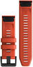 Силіконовий ремінець для годинника Garmin QuickFit 22 Watch Bands Flame Red Silicone