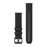 Ремінець до годинника Garmin Quick Release Bands (20 mm) Black with Gunmetal Hardware