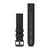 Ремінець до годинника Garmin Quick Release Bands (20 mm) Black with Gunmetal Hardware