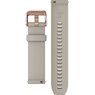 Ремінець до годинника Garmin Quick Release Bands (20 mm) Light Sand with Rose Gold Hardware