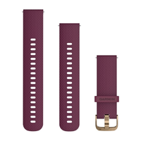 Ремінець до годинника Garmin Quick Release Bands (20 mm) Merlot with Gold Hardware
