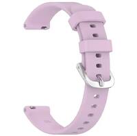 Ремінець силіконовий для Garmin Lily 2 Bands Purple with Silver Hardware