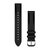 Шкіряний ремінець для Garmin Quick Release Bands (18 mm) Black Leather with Brushed Slate Hardware