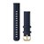 Шкіряний ремінець для Garmin Quick Release Bands (18 mm) Blue Leather with Light Gold Hardware