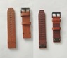 Шкіряний ремінець для годинника Garmin Fenix 5s/6s/7s 20 Watch Bands Brown Leather