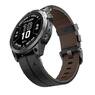 Шкіряний ремінець для годинників Garmin QuickFit 22 Watch Bands Black Leather