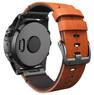 Шкіряний ремінець для годинників Garmin QuickFit 22 Watch Bands Chestnut Leather
