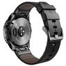 Шкіряний ремінець для годинників Garmin QuickFit 26 Watch Bands Black Leather