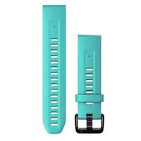 Силіконовий ремінець для Garmin QuickFit™ 20 Watch Bands Aqua Silicone
