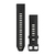 Силіконовий ремінець для Garmin QuickFit™ 20 Watch Bands Black/Pebble Gray Silicone