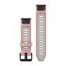Силіконовий ремінець для Garmin QuickFit™ 20 Watch Bands Dust Rose/Fog Gray Silicone