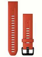 Силіконовий ремінець для Garmin QuickFit™ 20 Watch Bands Flame Red Silicone