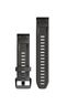 Силіконовий ремінець для Garmin QuickFit™ 20 Watch Bands Graphite Silicone