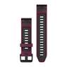 Силіконовий ремінець для Garmin QuickFit™ 20 Watch Bands Merlot/Graphite Silicone