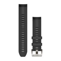 Силіконовий ремінець для Garmin QuickFit™ 22 Watch Straps Black Silicone Strap