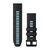 Силіконовий ремінець для Garmin QuickFit 26 Watch Bands Black Silicone (010-13281-00)