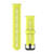 Силіконовий ремінець для годинника Garmin Forerunner 745 Watch Bands Amp Yellow Silicone with Slate Hardware