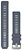 Силіконовий ремінець для годинника Garmin Instinct 2 (22 mm) Watch Bands Blue Granite