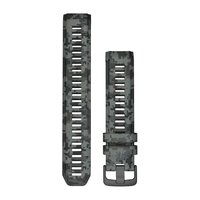 Силіконовий ремінець для годинника Garmin Instinct 2 (22 mm) Watch Bands Graphite Camo