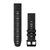 Силіконовий ремінець для годинника Garmin QuickFit 22 Watch Bands Black Silicone