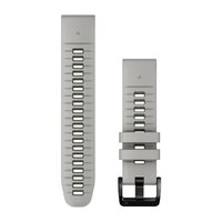 Силіконовий ремінець для годинника Garmin QuickFit 22 Watch Bands Fog Gray/Moss Silicone
