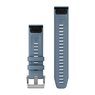 Силіконовий ремінець для годинника Garmin QuickFit 22 Watch Bands Hurricane Blue Silicone (3-piece Dive Set)