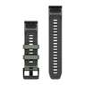 Силіконовий ремінець для годинника Garmin QuickFit 22 Watch Bands Willow/Graphite Silicone