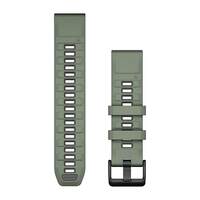 Силіконовий ремінець для годинника Garmin QuickFit 22 Watch Bands Willow/Graphite Silicone