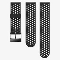 Силиконовый ремешок Suunto Athletic 1, Black Black, 24 мм, размер S и M (SS050225000)