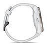 Смарт-годинник Garmin Approach S70 - 42 mm Black Ceramic Bezel with White Silicone Band