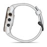 Смарт-годинник Garmin Approach S70 - 42 mm Black Ceramic Bezel with White Silicone Band
